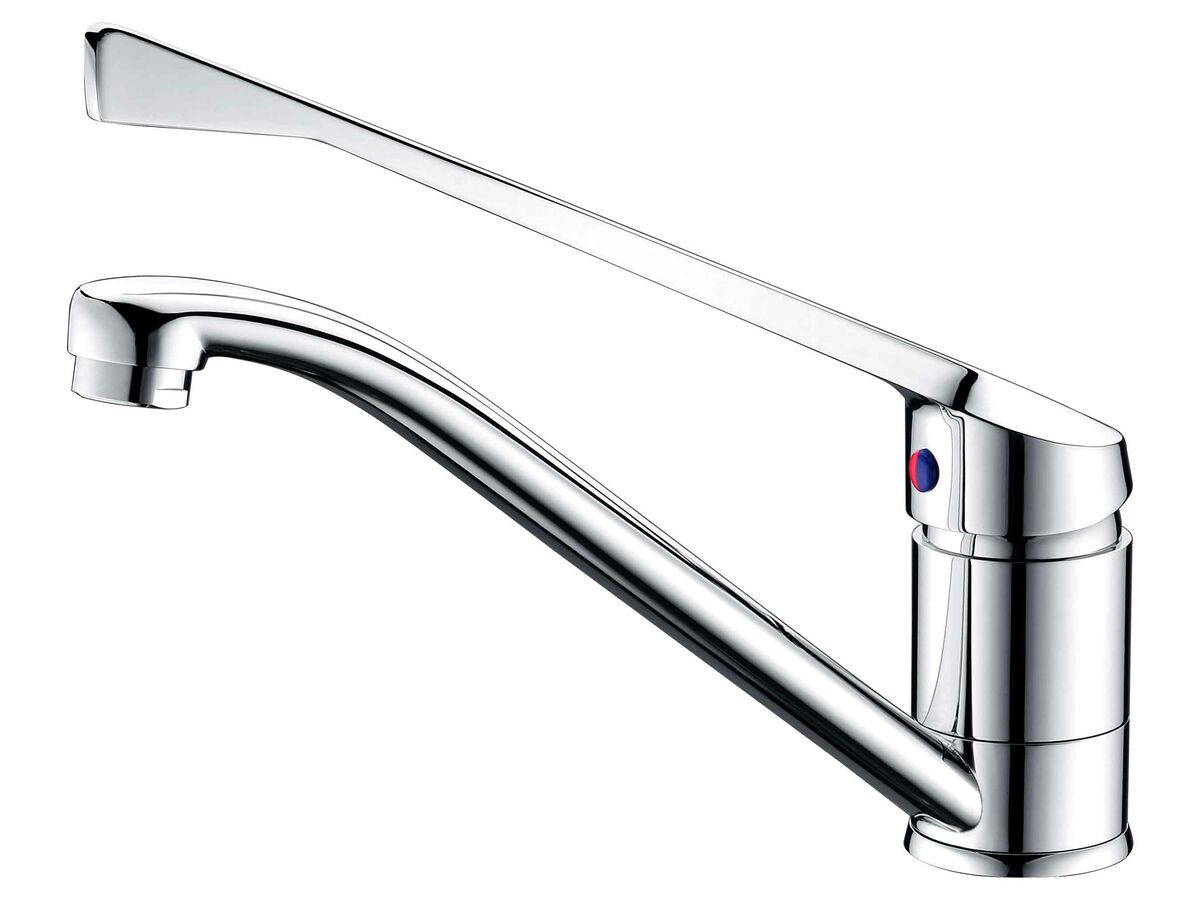Posh Bristol MK2 Sink Mixer Tap with Extended Lever Chrome (4 Star)