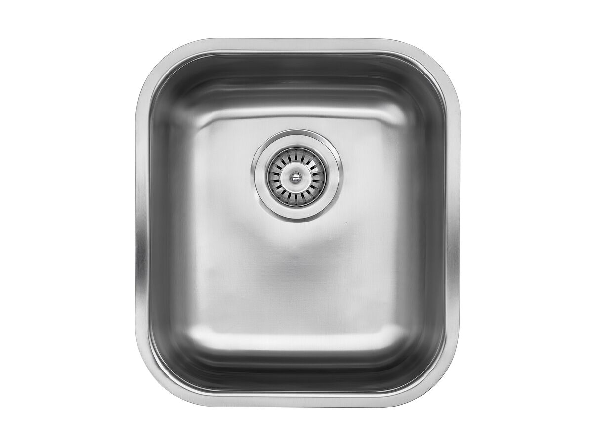 Posh Solus MK3 Single Bowl Undermount Sink No Taphole Stainless Steel