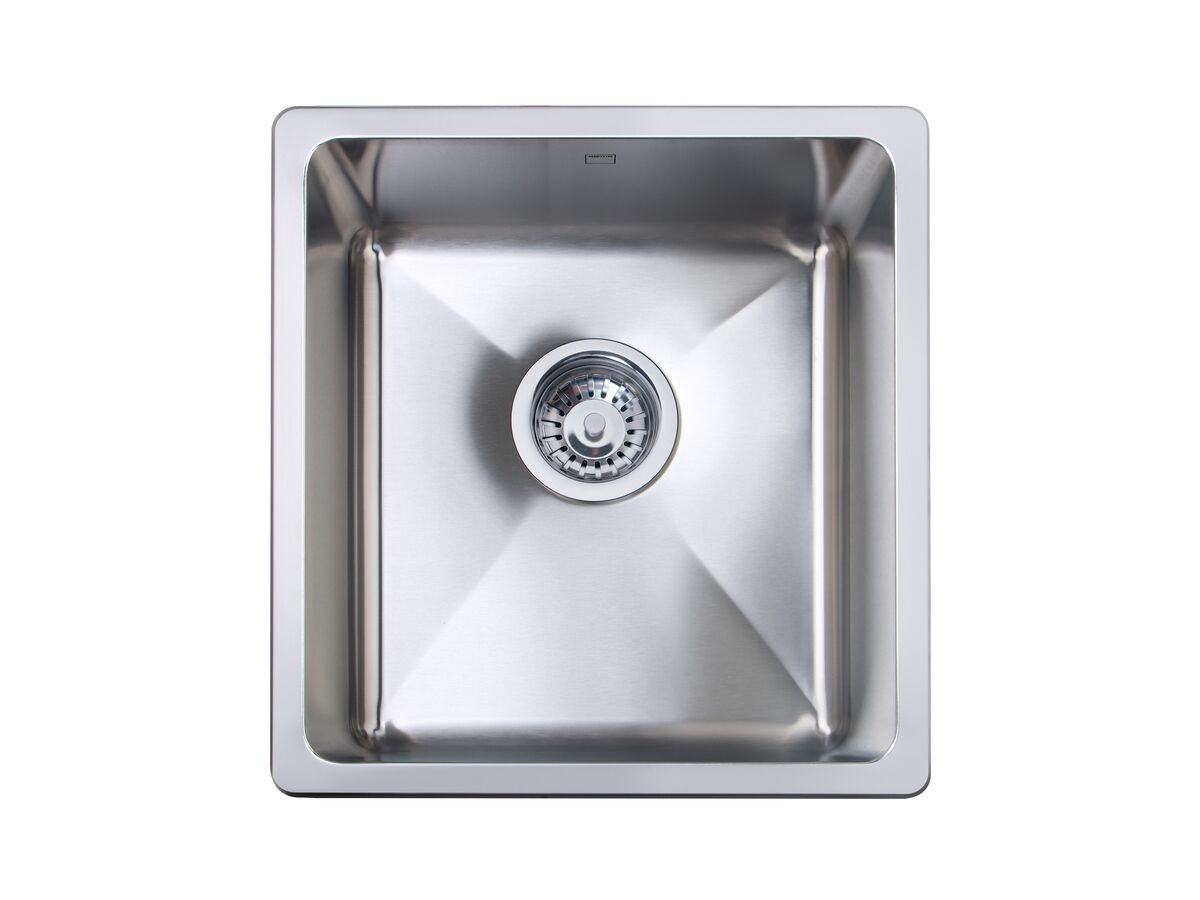 Memo Hugo Single Bowl Sink No Taphole Stainless Steel