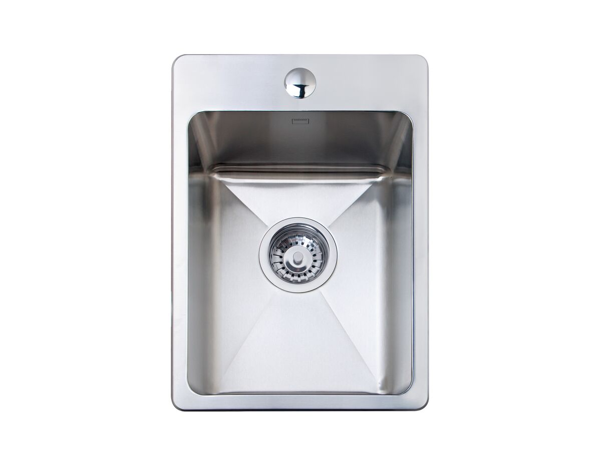 Memo Hugo Compact Sink 1 Taphole Stainless Steel