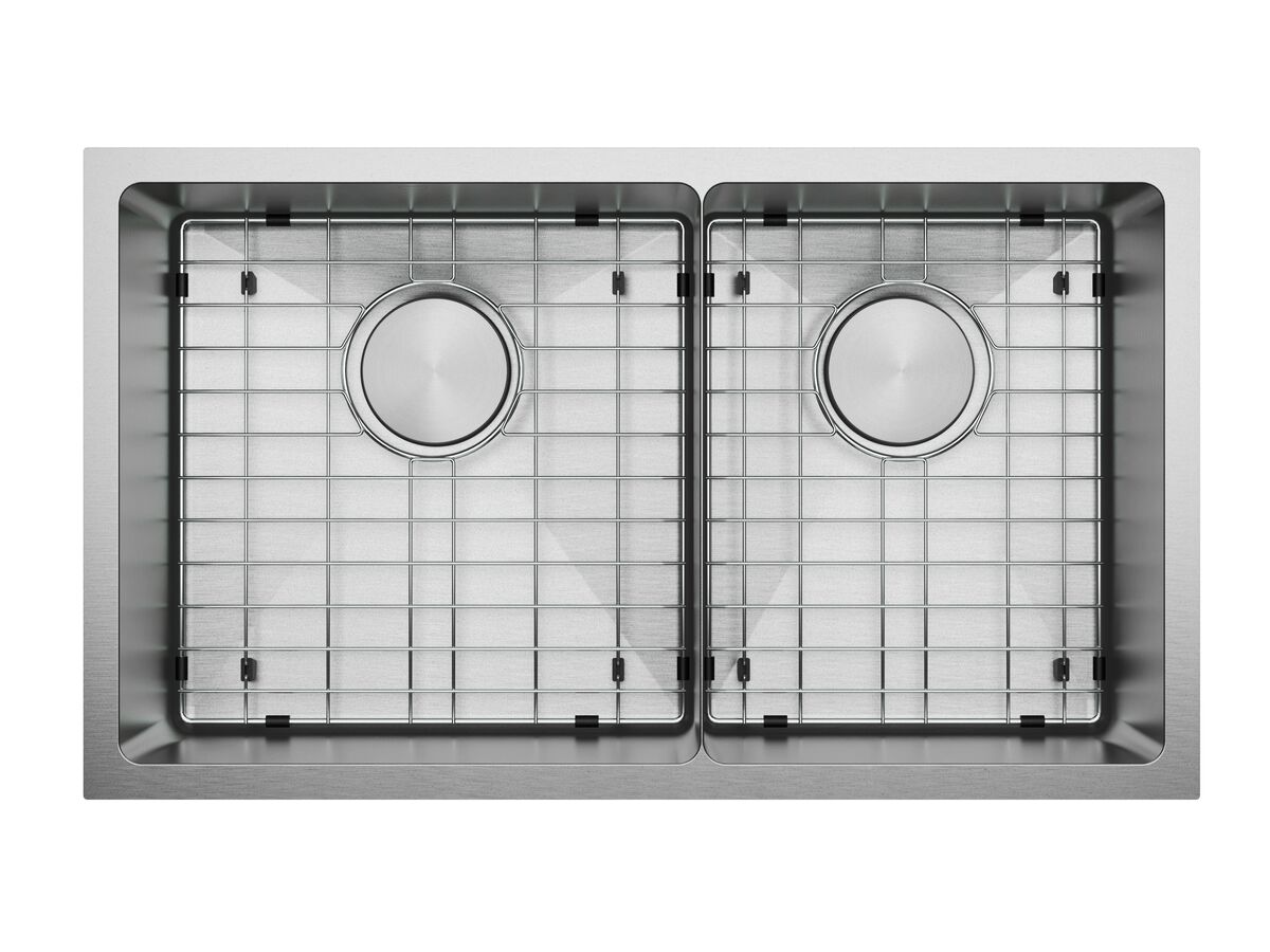 Memo Zenna 1 3/4 Bowl Sink No Taphole Nanoplated Nickel
