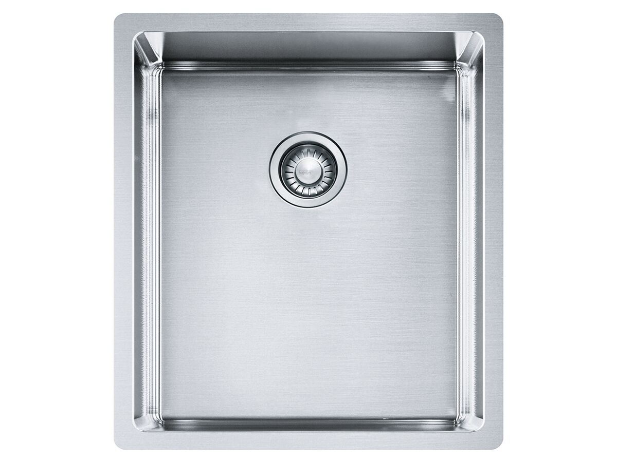 Franke Bow BXX210-36 Single Bowl Inset/ Undermount/ Flushmount Sink Only Stainless Steel