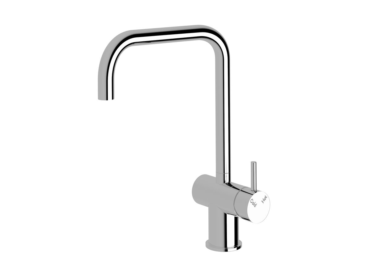 Sussex Scala Sink Mixer Tap Large Square Right Hand Chrome (4 Star)