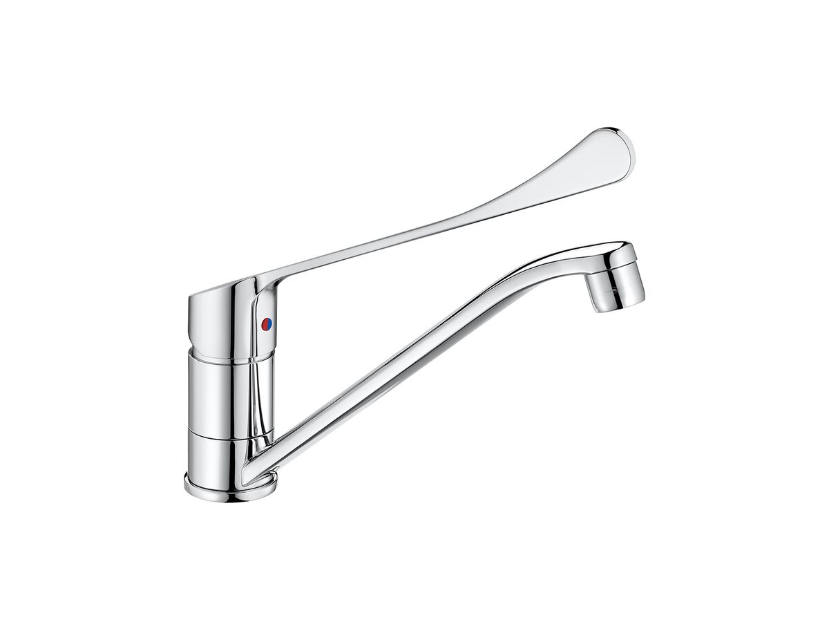 Posh Solus MK3 Sink Mixer with Extended Lever 270mm Chrome (4 Star)