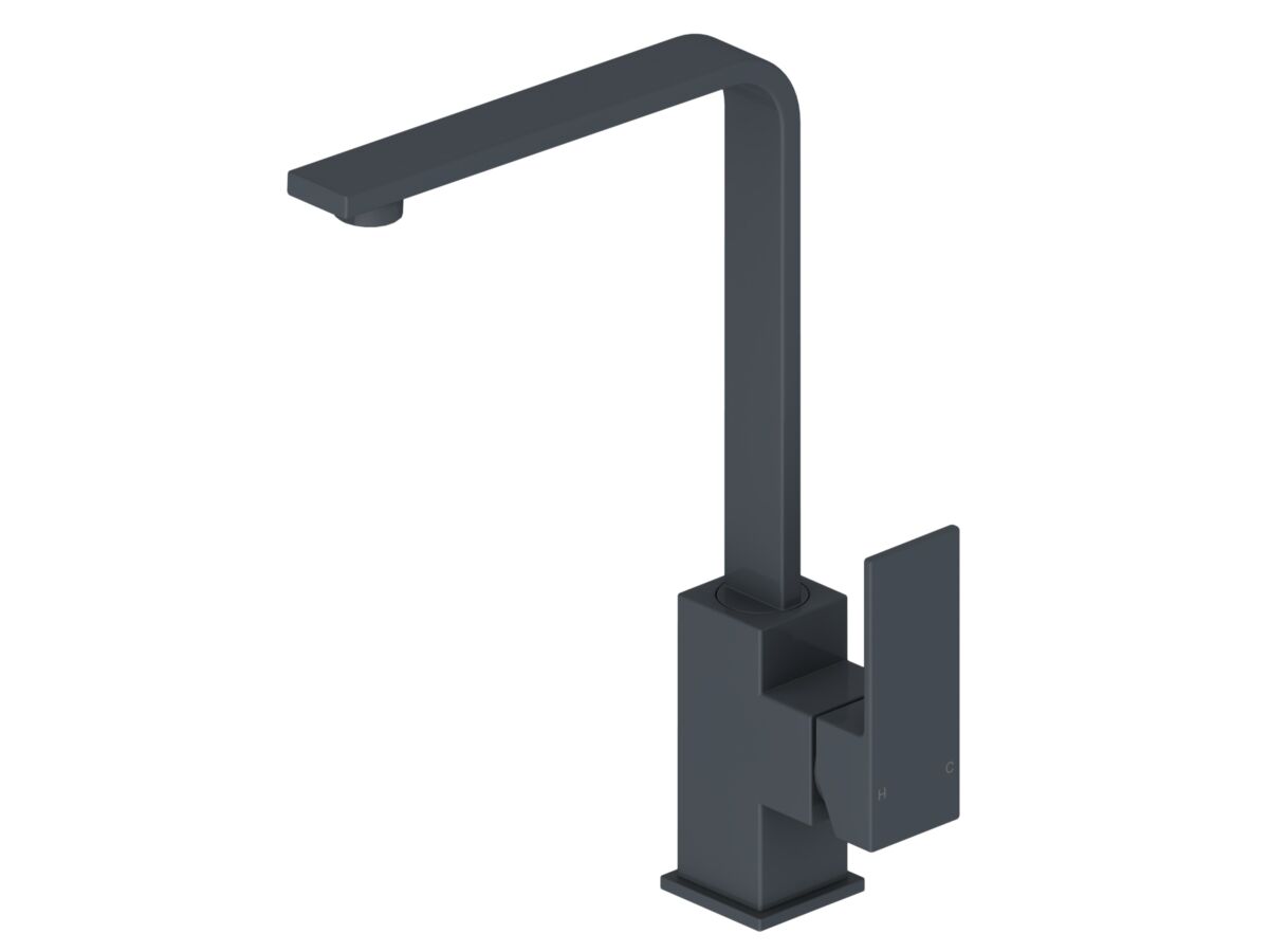 Mizu Bloc MK2 Sink Mixer Tap Matte Black (4 Star)