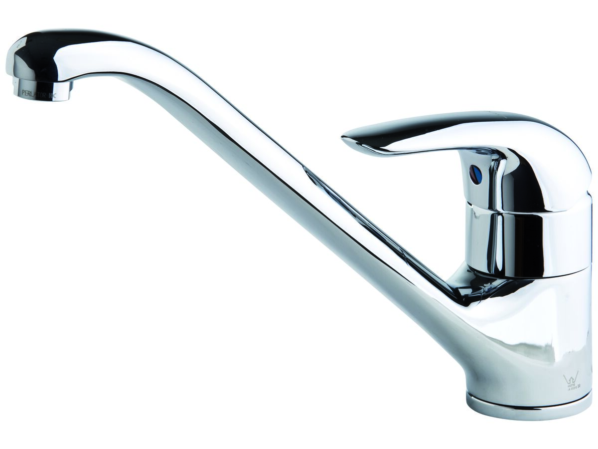 American Standard Studio Saga Cast Sink Mixer Tap Chrome (4 Star)