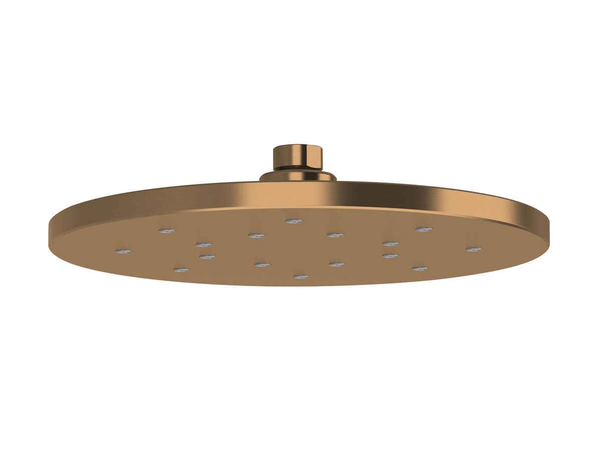 Milli Marq Edit Overhead Shower 250mm Brushed Bronze (3 Star)