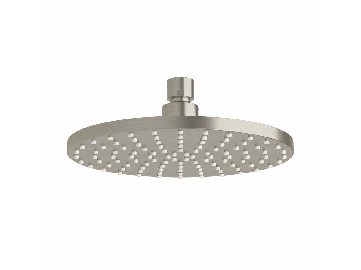 Milli Mood Edit Shower Head 180mm PVD Brushed Nickel (3 Star)