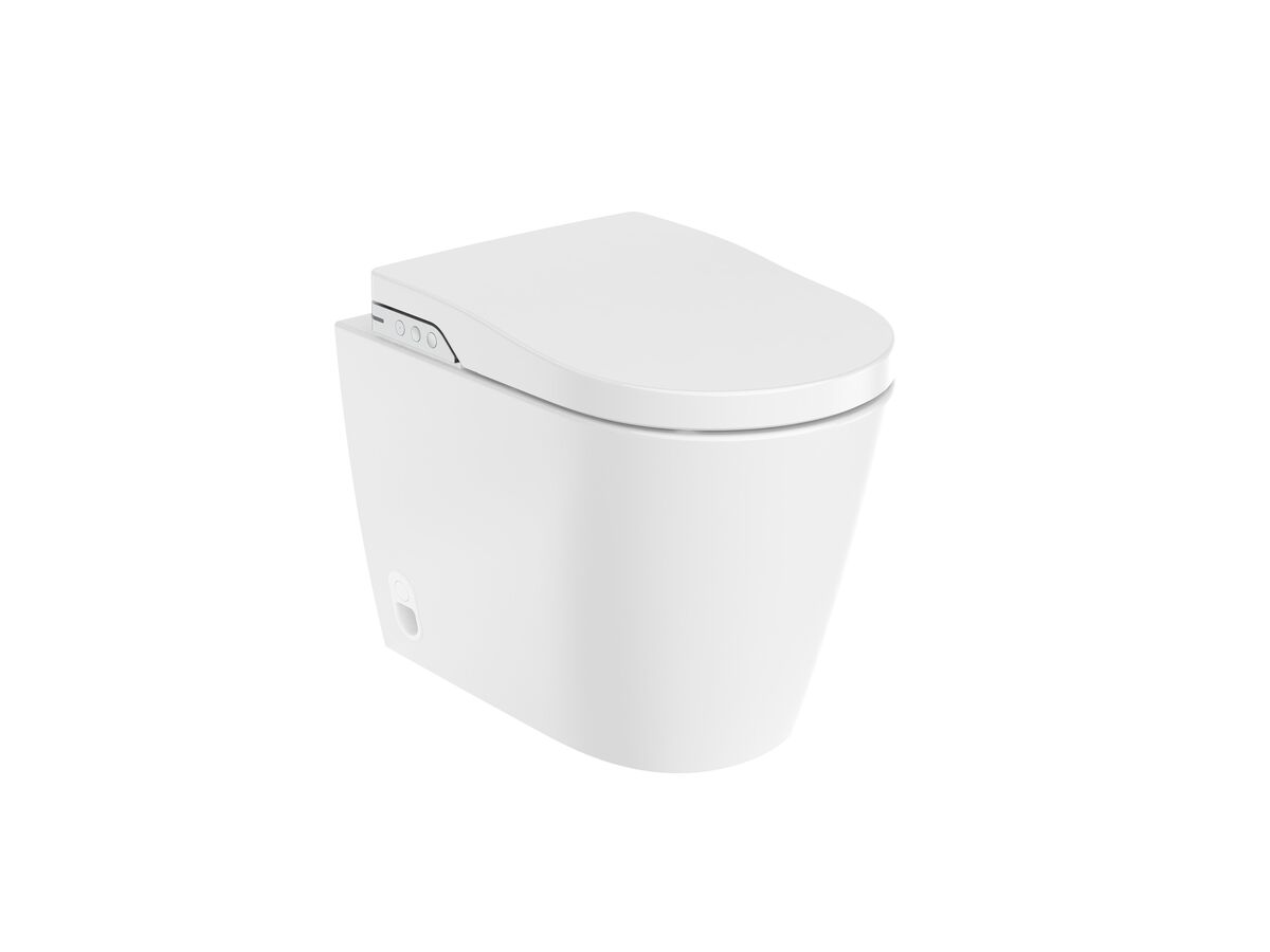 Roca In-Wash Inspira Rimless Back to Wall Pan with Heated Seat (4 Star)